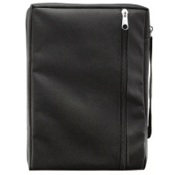 Pochette tissu noir avec Ichthus XS - Taille XS