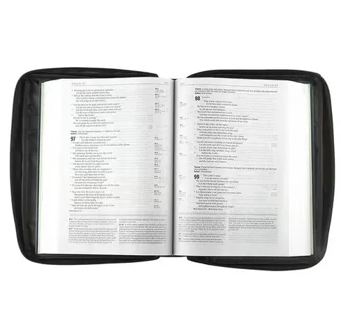 Pochette tissu noir avec Ichthus XS - Taille XS