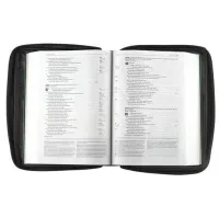 Pochette tissu noir avec Ichthus XS - Taille XS