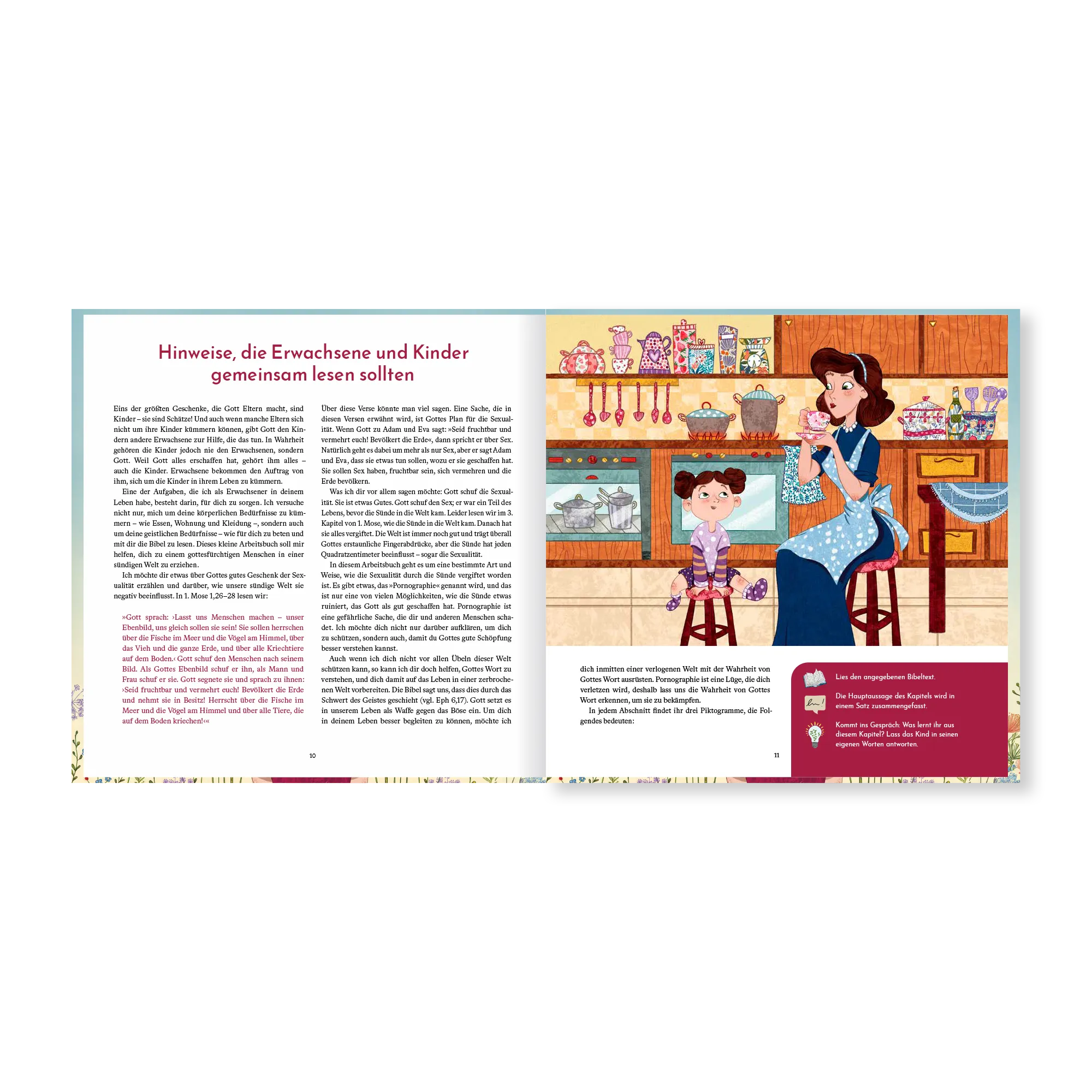 Ein wertvolles Geschenk - Kindgerecht über Gottes guten Plan für Sexualität reden (Wendebuch mit...