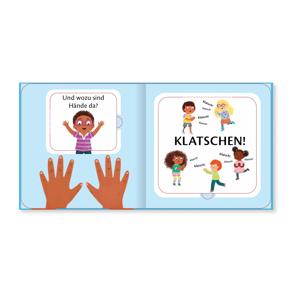 Wozu sind meine Hände da? - Pappbilderbuch mit vielen Klappen für Kinder ab 1 Jahr (Kinderherz...