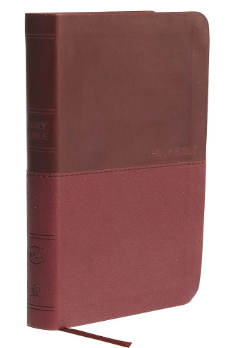 Anglais, Bible New King James Version, compact, bordeaux