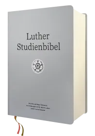Luther Studienbibel - gebunden, Grossdruckausgabe, grau