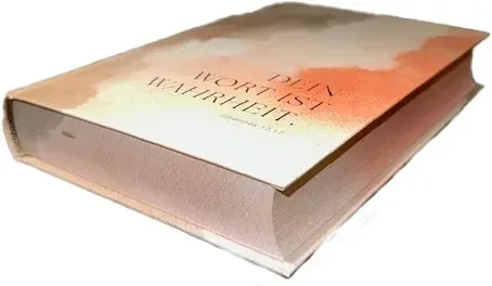 Elberfelder Bibel, CSV Hückeswagen Taschenausgabe - Hardcover, Aquarellrot mit Farbschnitt