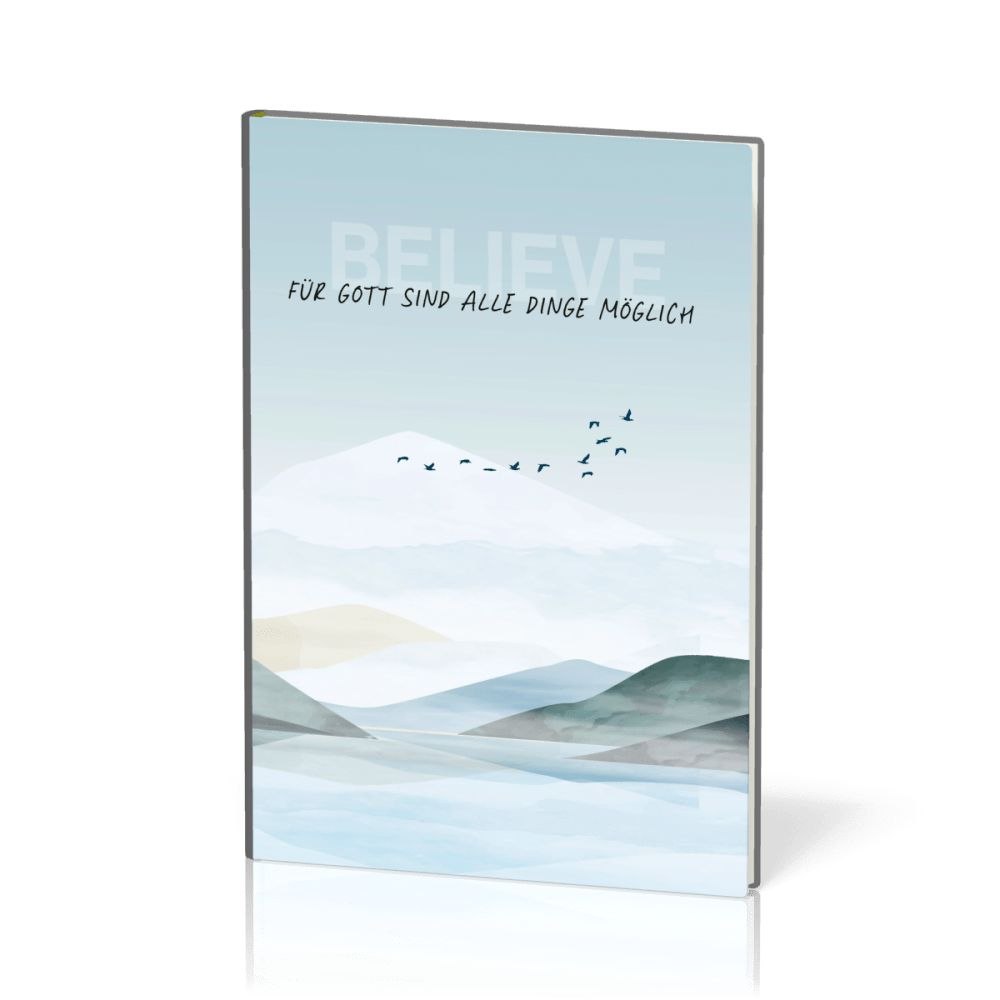 Für Gott sind alle Dinge möglich - Notizbuch