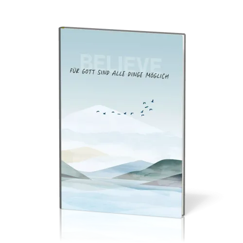 Für Gott sind alle Dinge möglich - Notizbuch