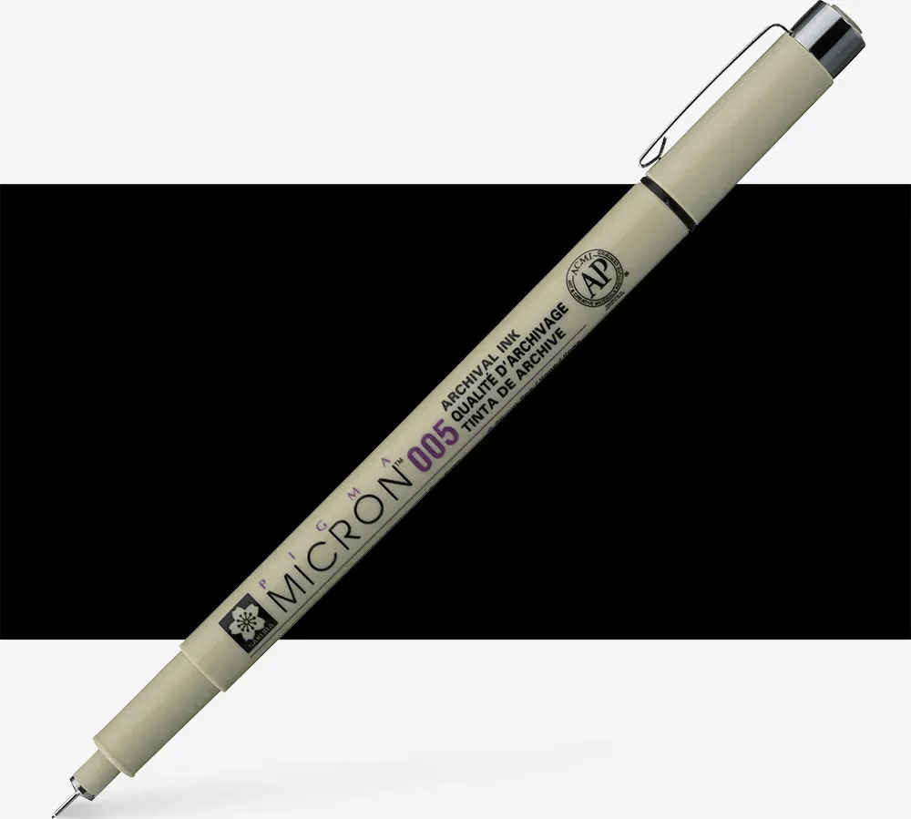 Schreibstift Sakura Pigma Micron - Schwarz