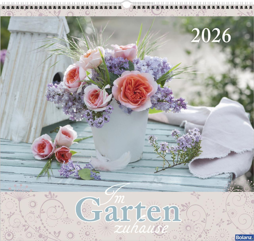 Im Garten zuhause - Wandkalender