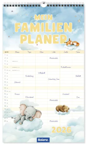 Mein Familienplaner - Wandterminkalender