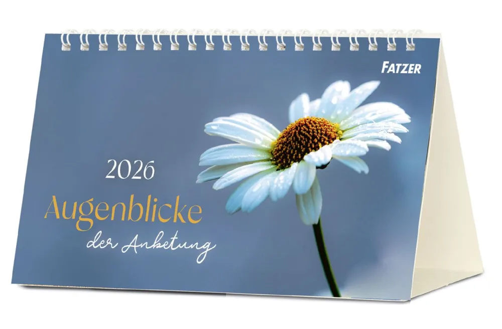 Augenblicke der Anbetung - Postkartenkalender mit Blumenfotos