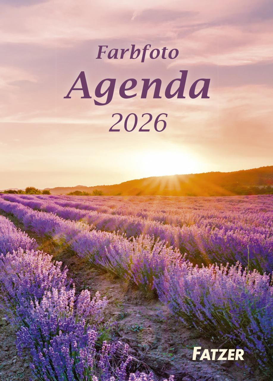 Farbfoto Agenda - Wochenplaner-Taschenagenda
