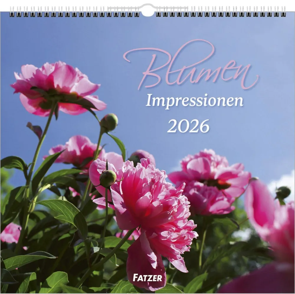 Blumen Impressionen - Wandkalender