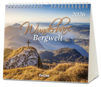 Wunderbare Bergwelt - Tischkalender