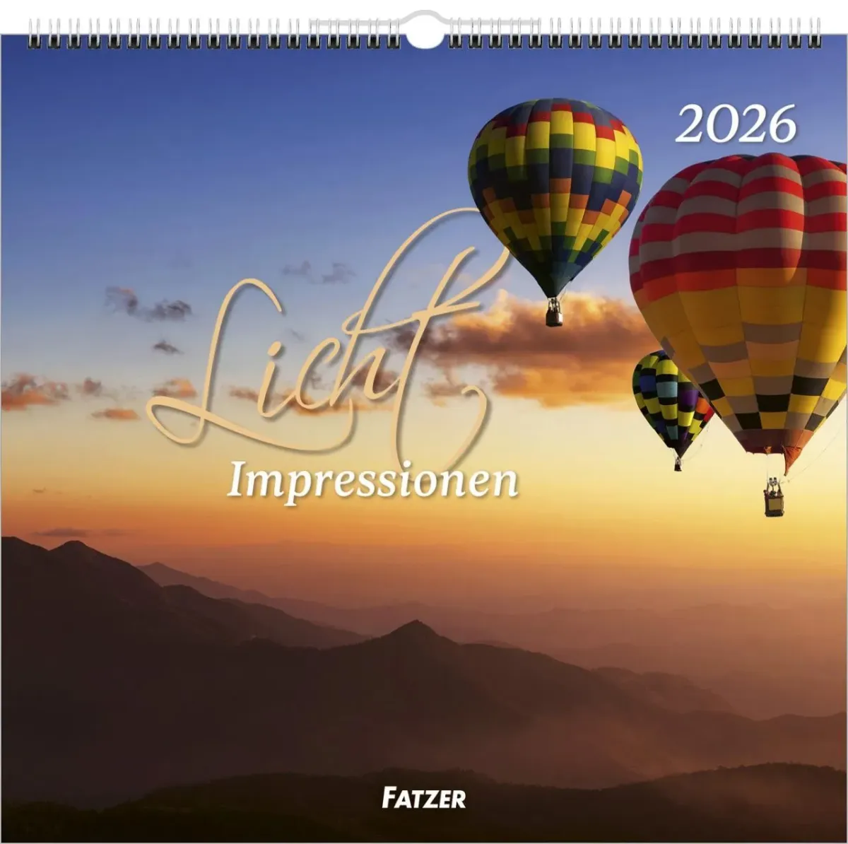 Licht Impressionen - Wandkalender