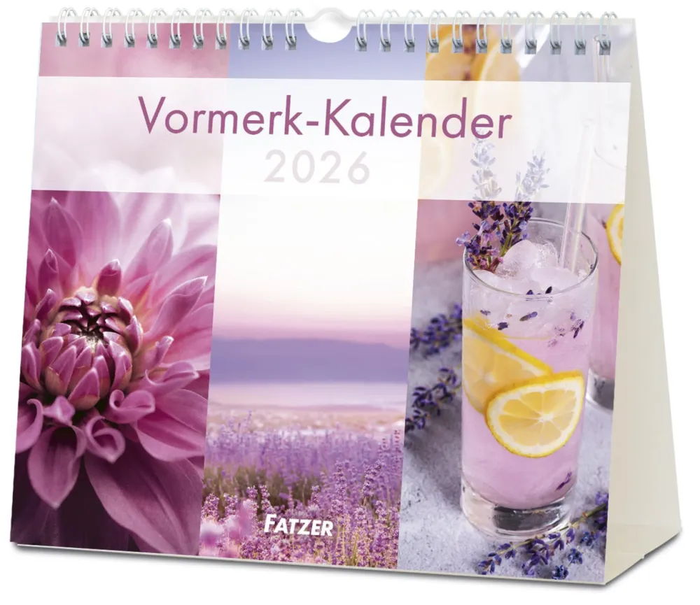 Vormerk-Kalender mit Sinnsprüche