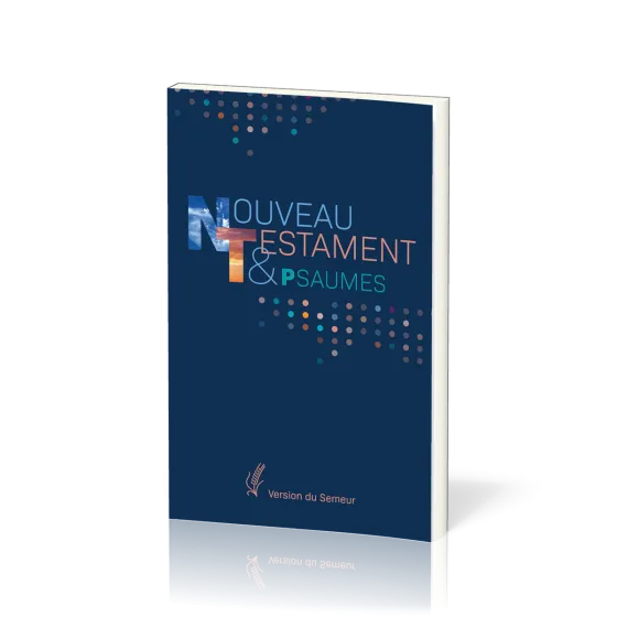 Nouveau Testament et Psaumes Semeur, souple bleu marine