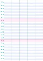 Multiplanning - Calendrier mural