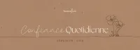 Confiance Quotidienne - Calendrier (semainier)