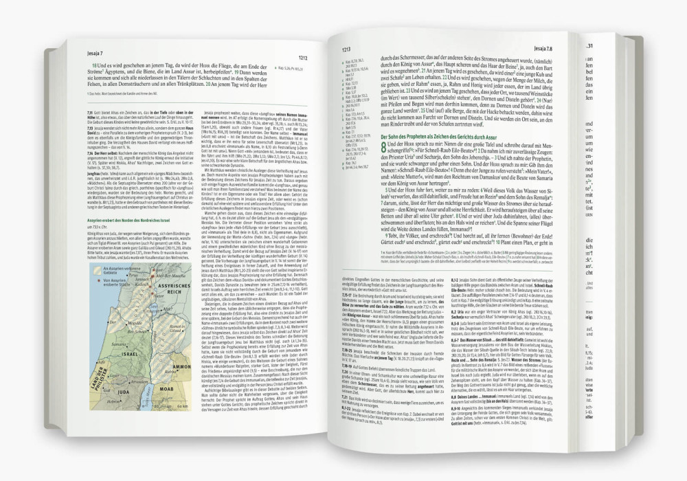 Elberfelder Bibel - Leder mit Goldschnitt - Die große Studien- und Kommentarausgabe