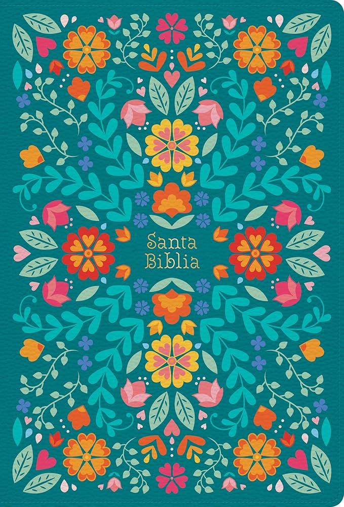 Espagnol, Bible, Reina Valera 1960, gros caractères, moyen format, similicuir - letra grande...