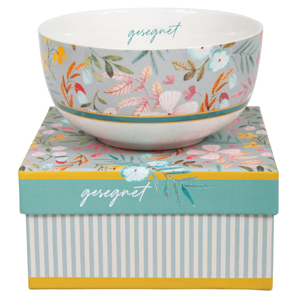 Gesegnet - Müslischale - Fassungsvermögen ca. 0,4 l - in Geschenkbox