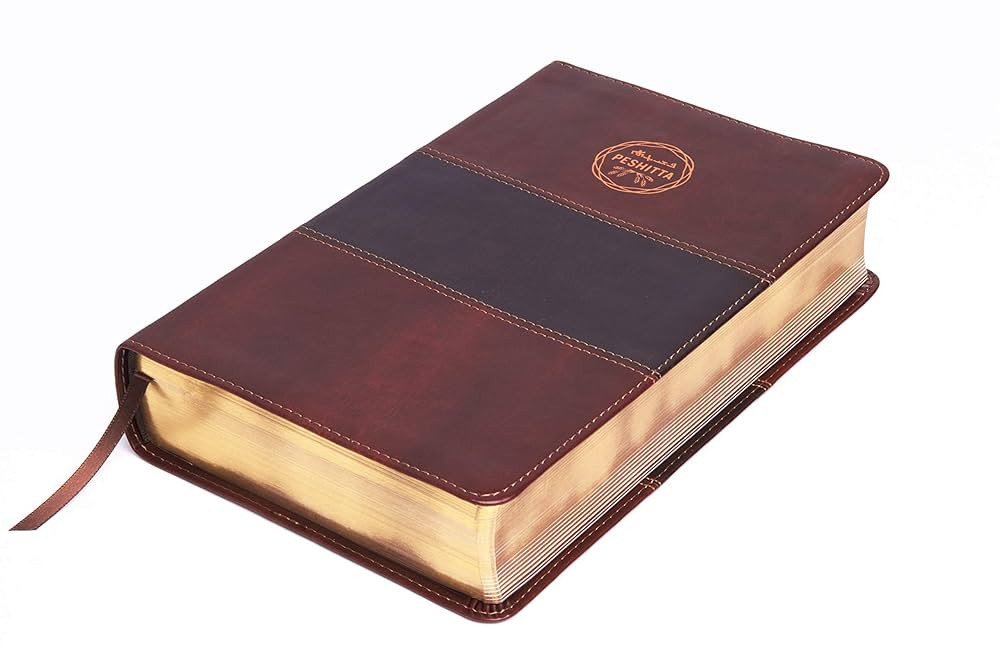 Espagnol, Bible, Traduccion de la Pesshitta, similicuir - Leather Touch, Mahogany DuoTone