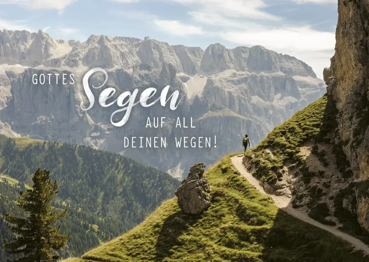 Postkarten Wanderweg - 2. Samuel 14,17