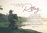 Postkarten Rettung - Jesaja 12,2