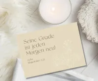 Postkarten Seine Gnade - Klagelieder 3, 22-24