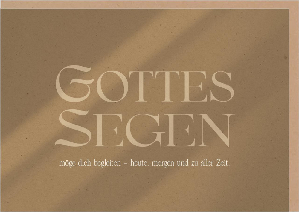 Faltkarte heute, morgen und zu aller Zeit - Friedrich Morgenroth