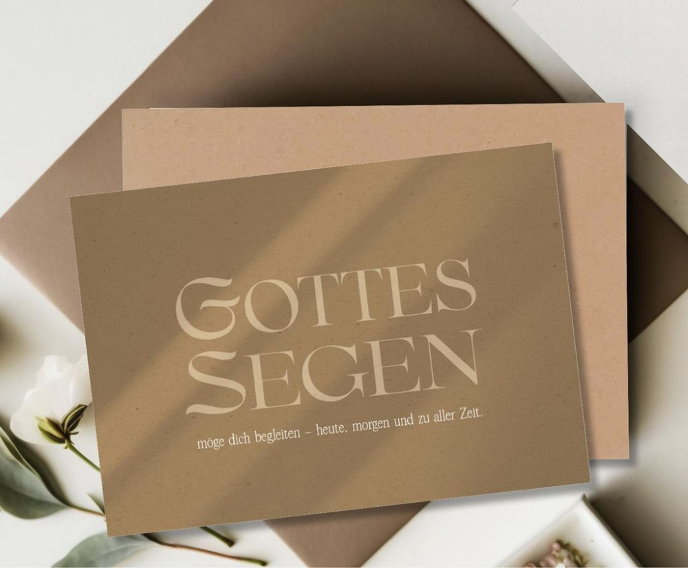 Faltkarte heute, morgen und zu aller Zeit - Friedrich Morgenroth