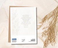 Faltkarte Trauer - Aus Gottes HAND in Gottes HAND - Psalm 73, 23-25