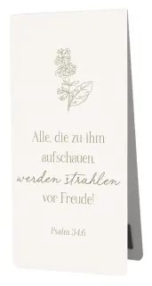 Magnet Lesezeichen Psalm 34,6