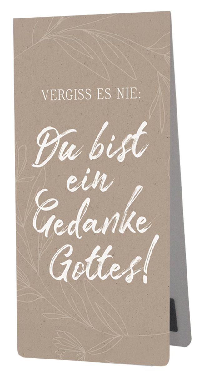 Magnet Lesezeichen Gedanke Gottes