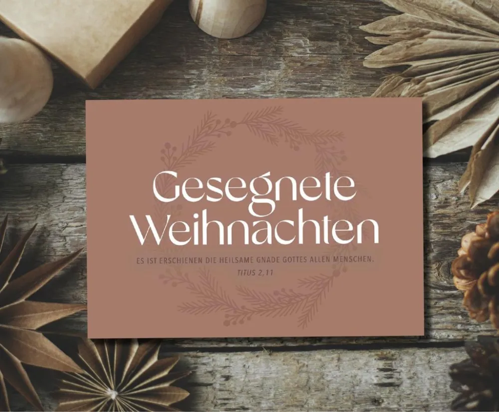 Postkarten Heilsame Gnade - Titus 2,11
