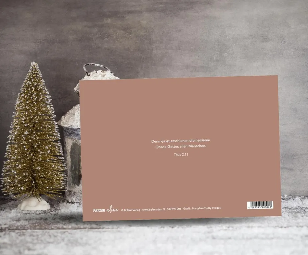 Faltkarte Heilsame Gnade - Titus 2,11