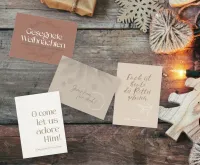 Minikarten Weihnachten Fatzer alive - 12 Kärtchen