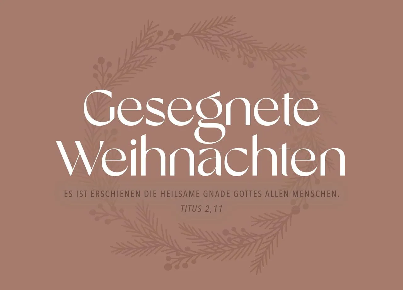 Minikarten Weihnachten Fatzer alive - 12 Kärtchen