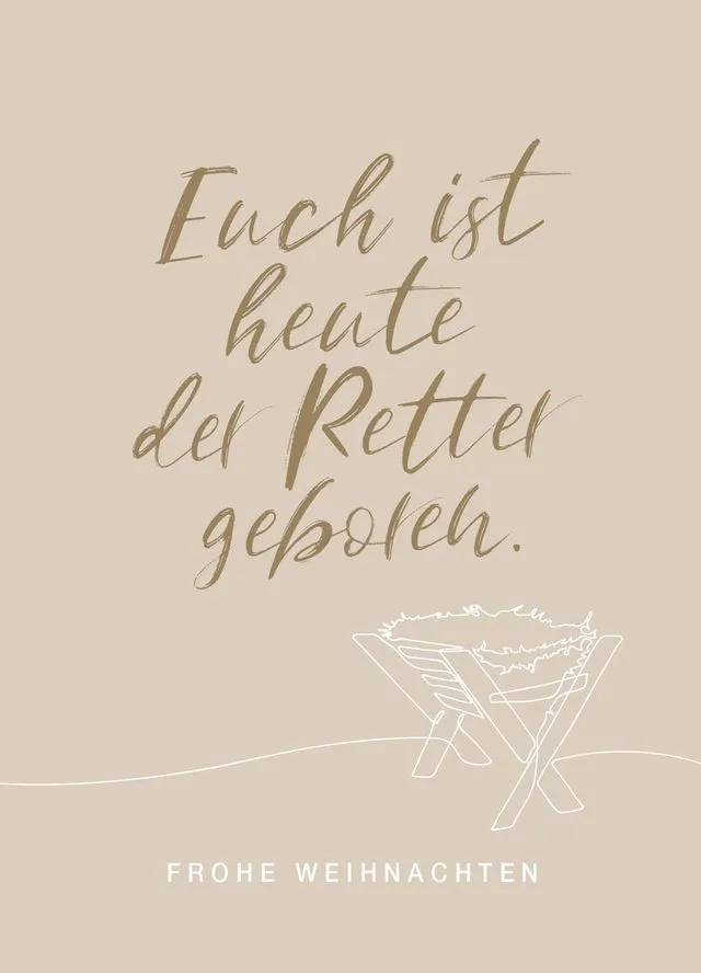 Minikarten Weihnachten Fatzer alive - 12 Kärtchen