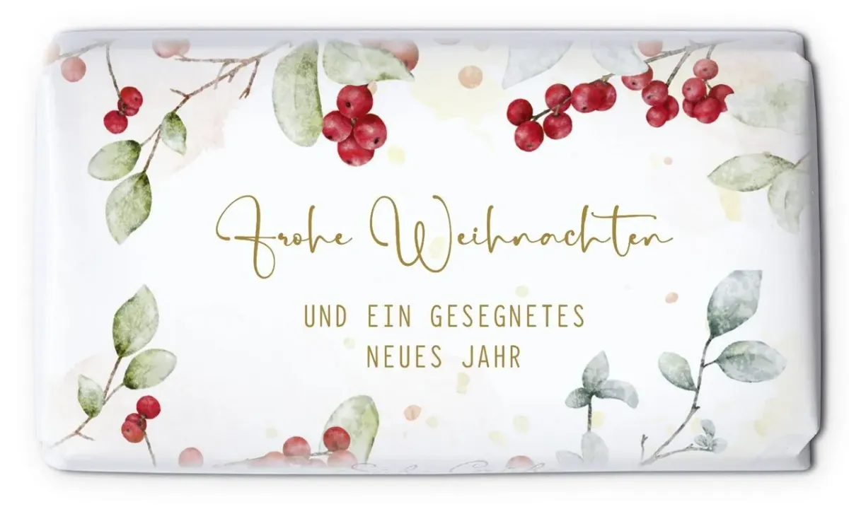 Schokolade Frohe Weihnachten