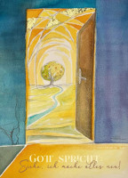 Postkarten Jahreslosung 2026 Simone Riedel  - Offenbarung 21,5