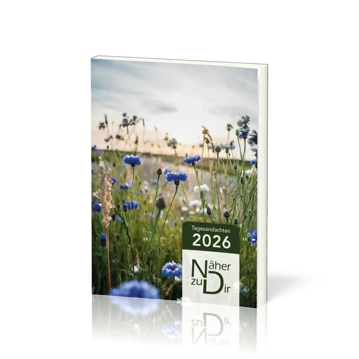 Näher zu dir - Buchkalender - Motiv Kornblumen