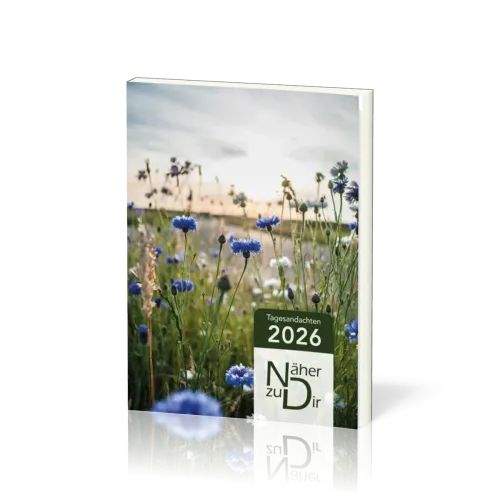 Näher zu dir - Buchkalender - Motiv Kornblumen