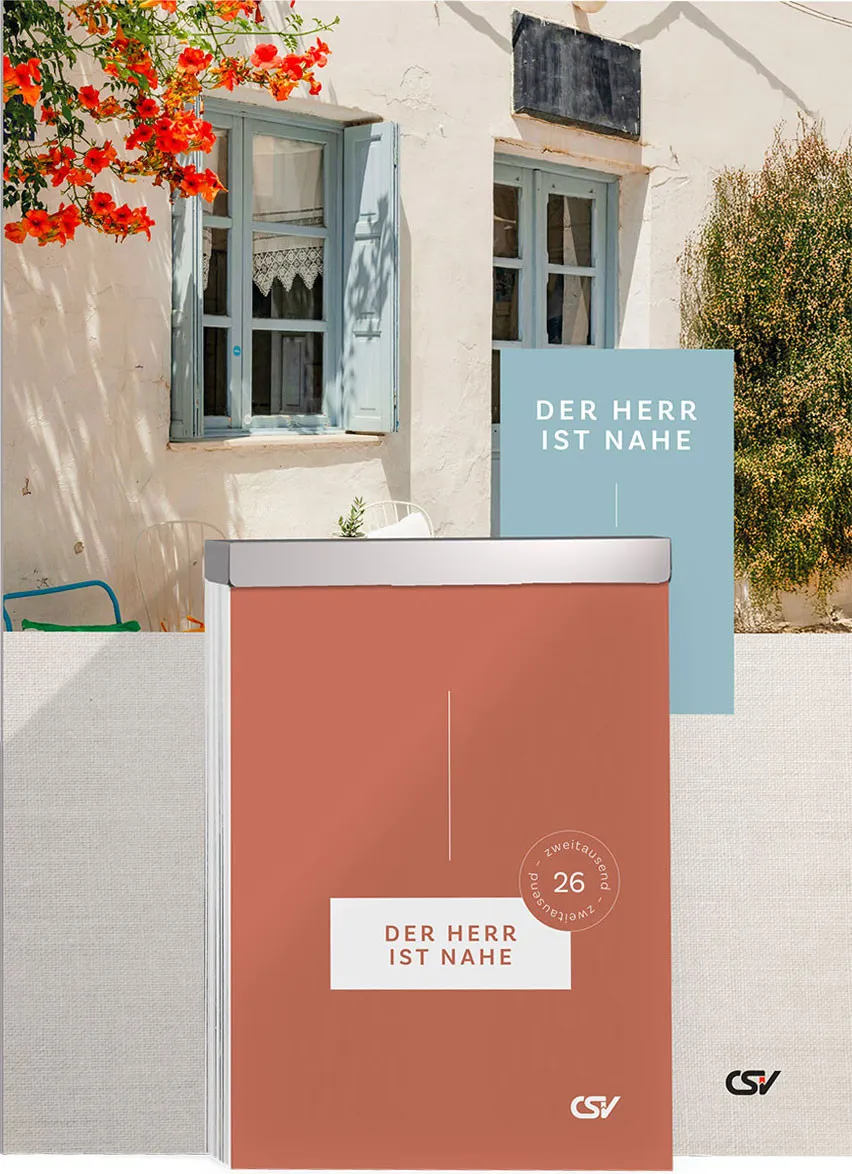 Der Herr ist nahe - Abreisskalender