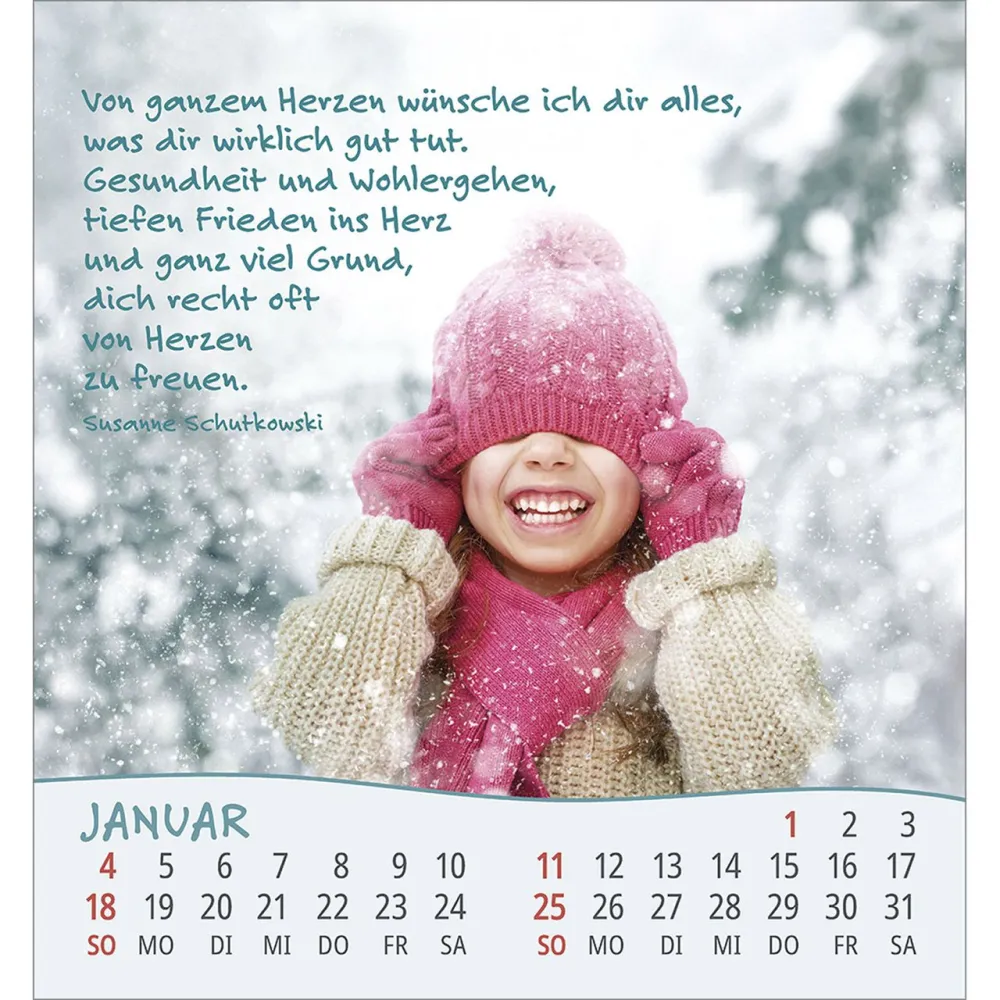Gott hat alle Kinder lieb - Aufstellkalender