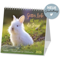 Gottes Liebe ist wie die Sonne - Postkartenkalender