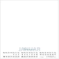 Einblicke - Monatskalender zum Selbergestalten