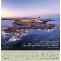 Möge der Wind dir den Rücken stärken - Irische Segenswünsche - Wandkalender