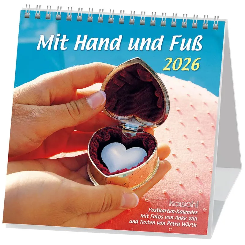 Mit Hand und Fuss - Postkartenkalender