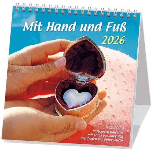 Mit Hand und Fuss - Postkartenkalender